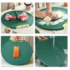 Kit de Tábuas de Corte com Amassador em Inox