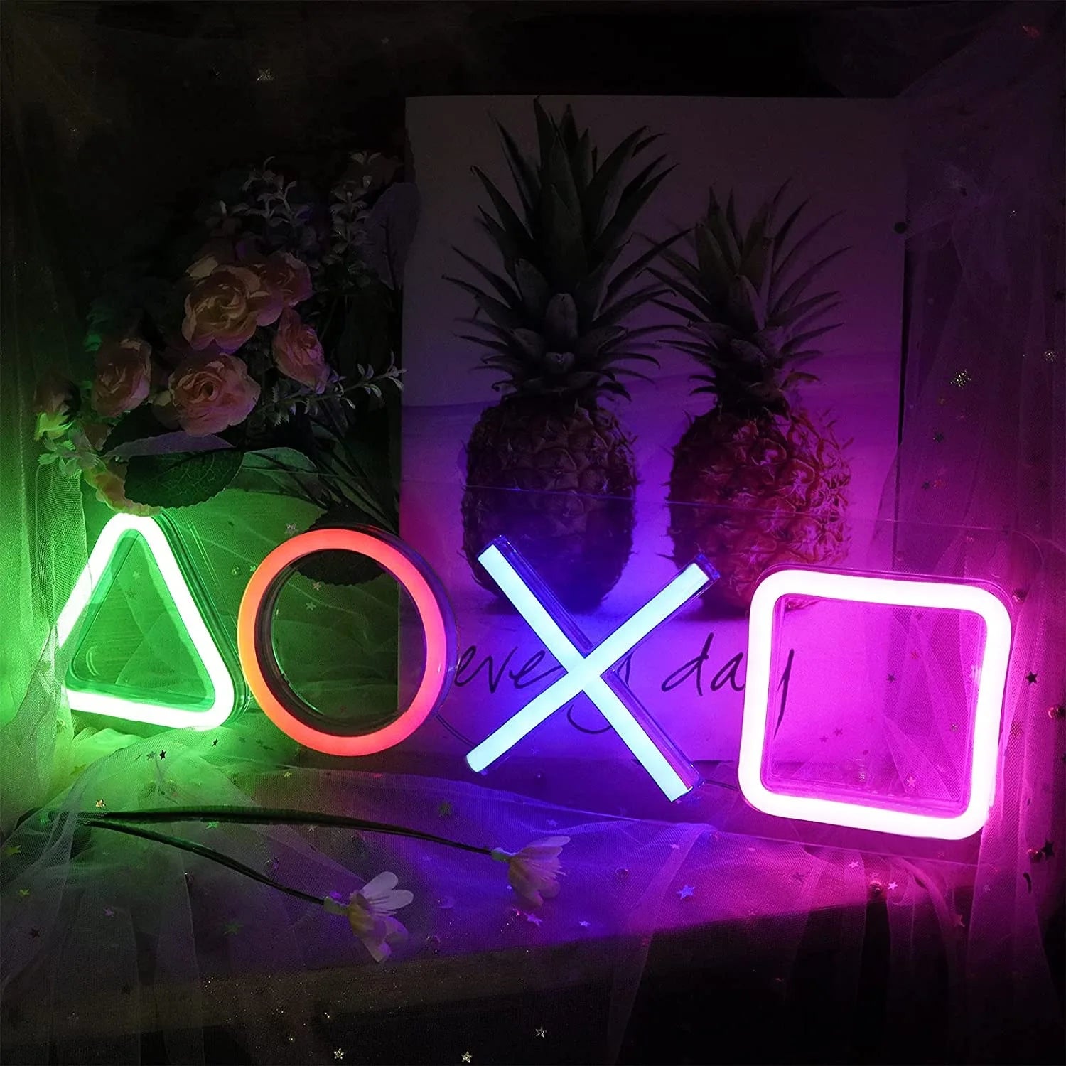Luminária Neon Gamer – Decoração LED