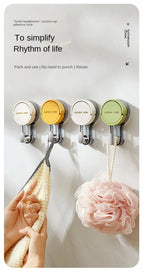 Ganchos de Sução Premium Sem Perfuração