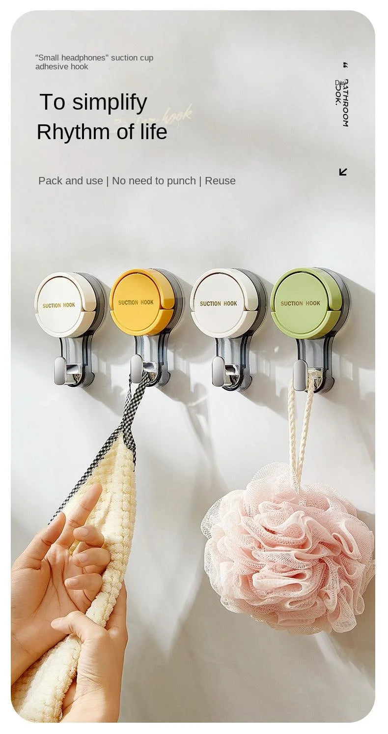 Ganchos de Sução Premium Sem Perfuração