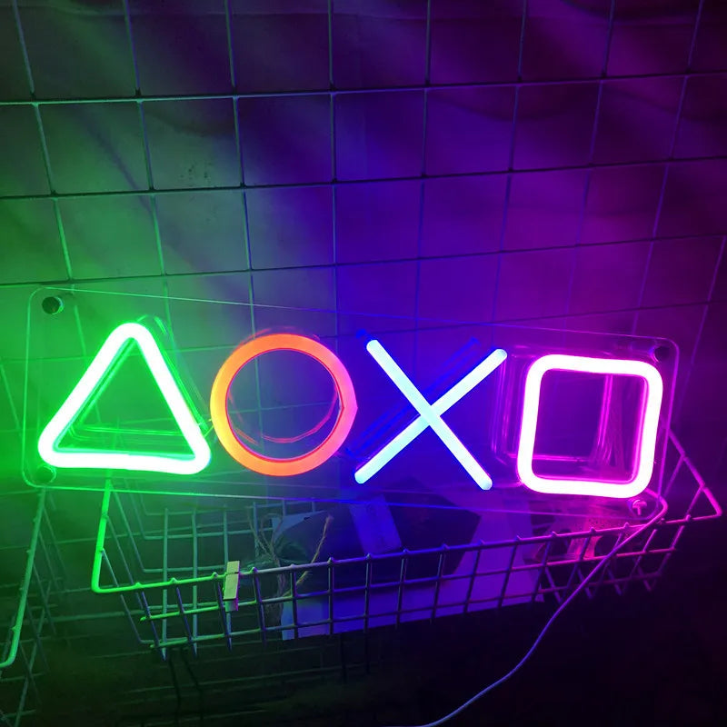 Luminária Neon Gamer – Decoração LED