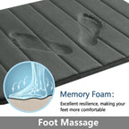 Tapete de Banheiro com Espuma Memory Foam Antiderrapante