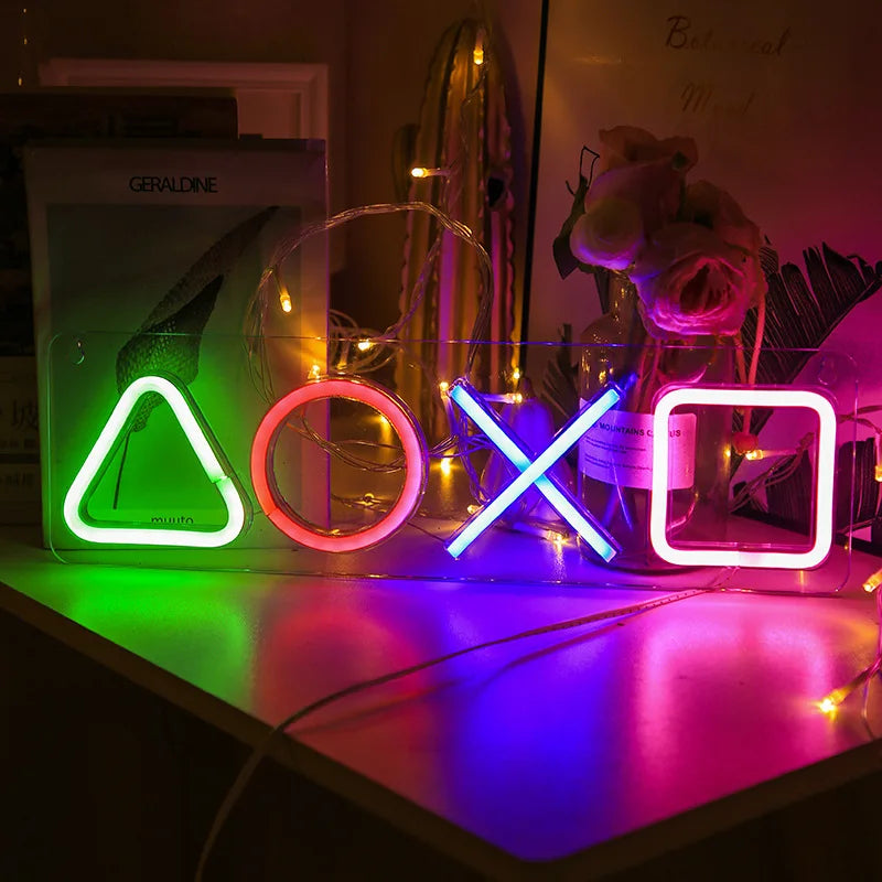Luminária Neon Gamer – Decoração LED